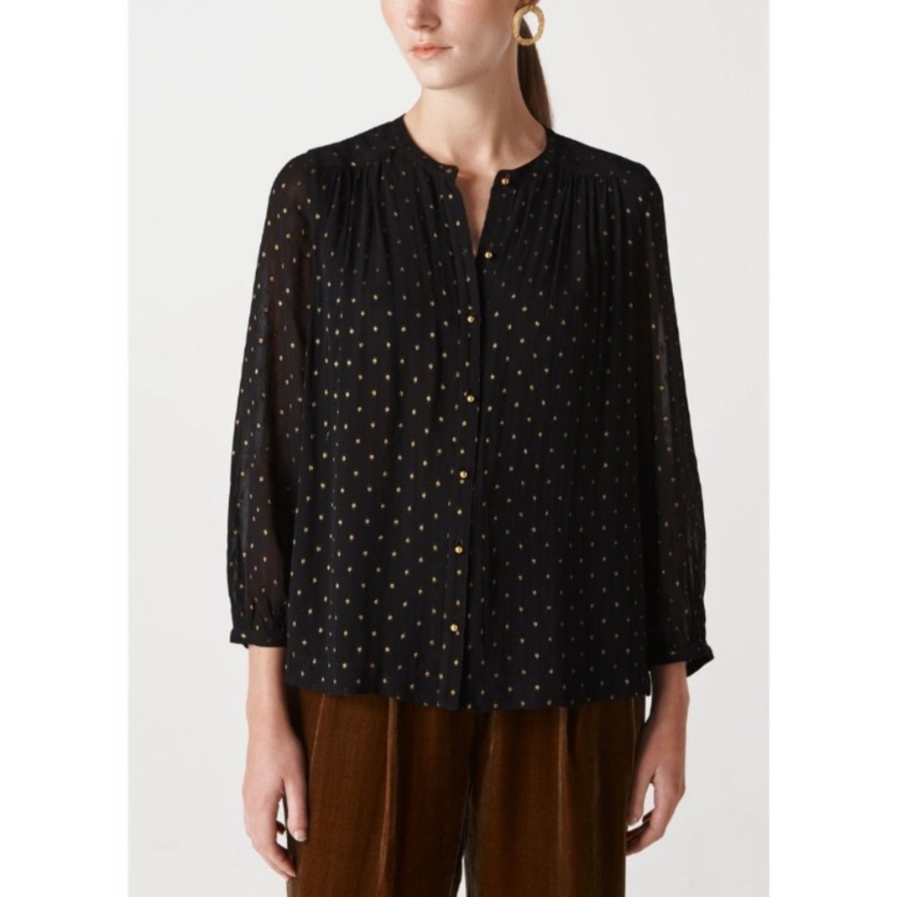 Whistles Dot Gianni Dobby Top